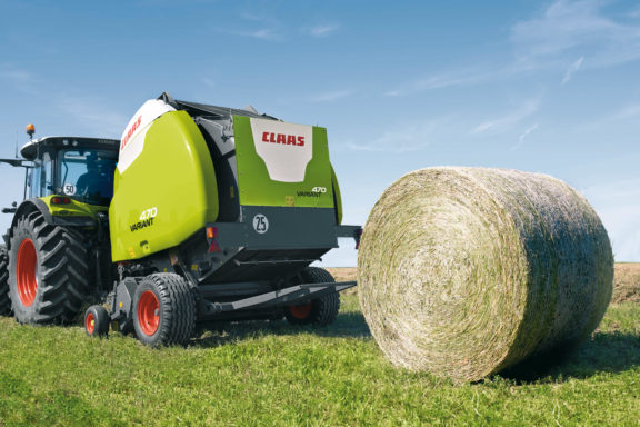 CLAAS VARIANT 485 одобрен немецкими фермерами