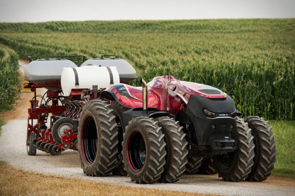 Трактор-беспилотник или Case IH умеет удивлять