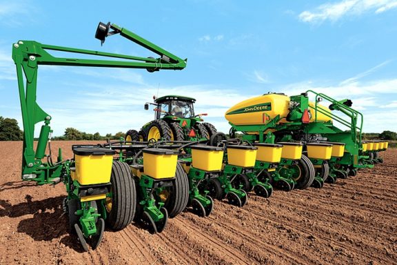 Сеять с John Deere намного приятнее