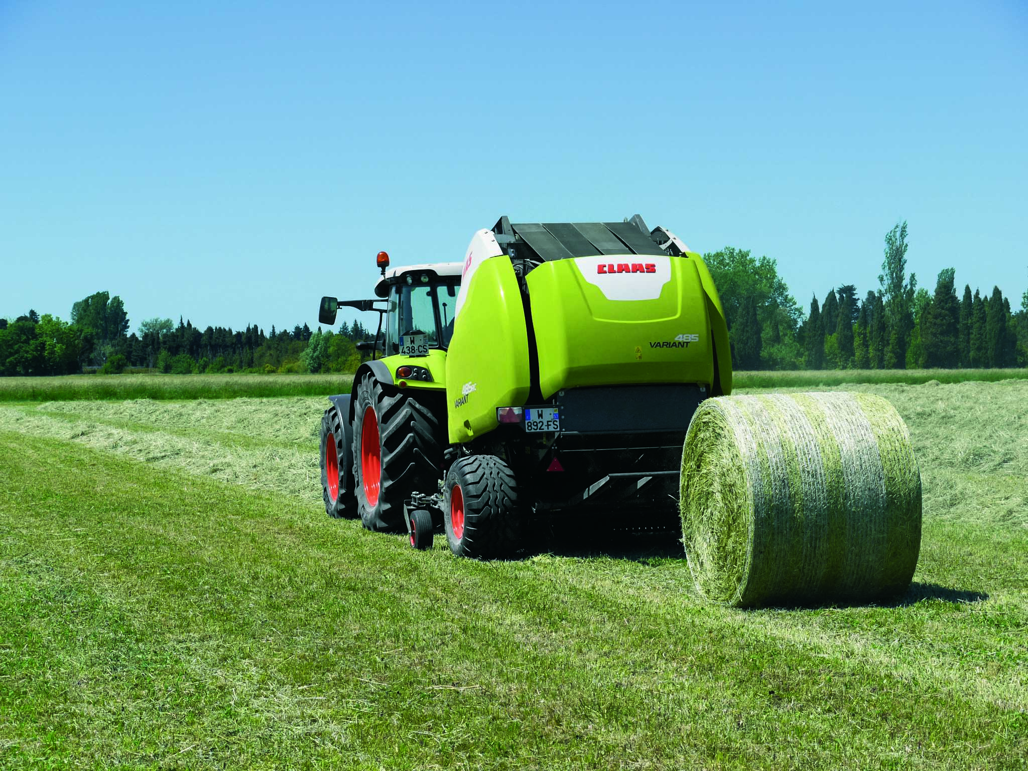 Новые пресс-подборщики от Claas
