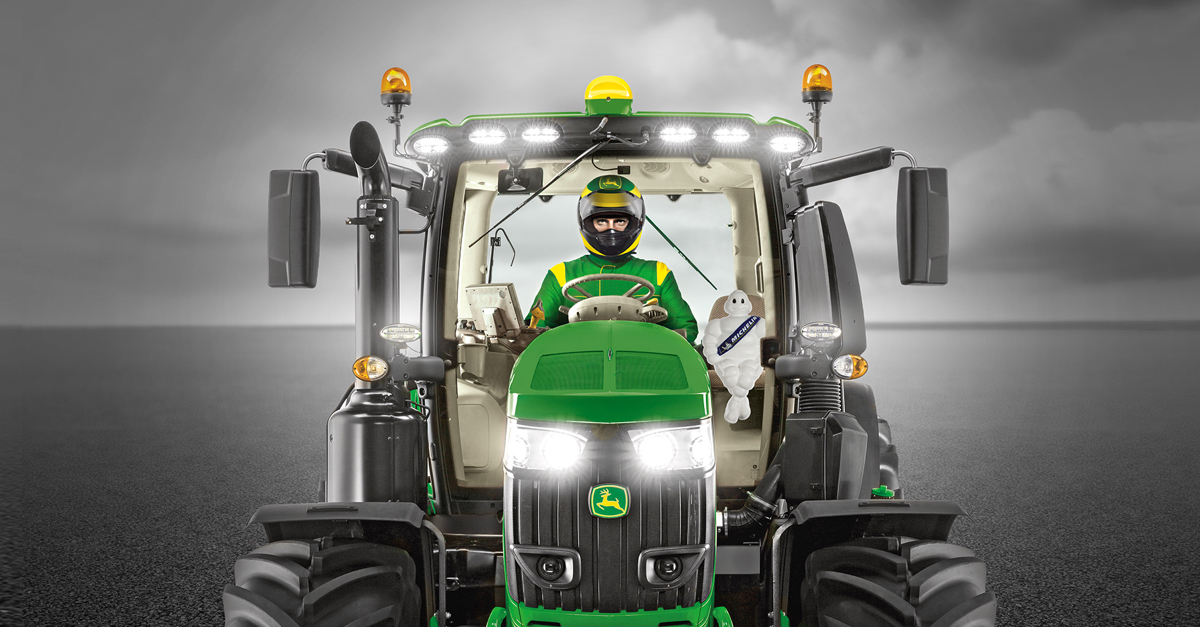 «Тракторалли»  от John Deere и Michelin