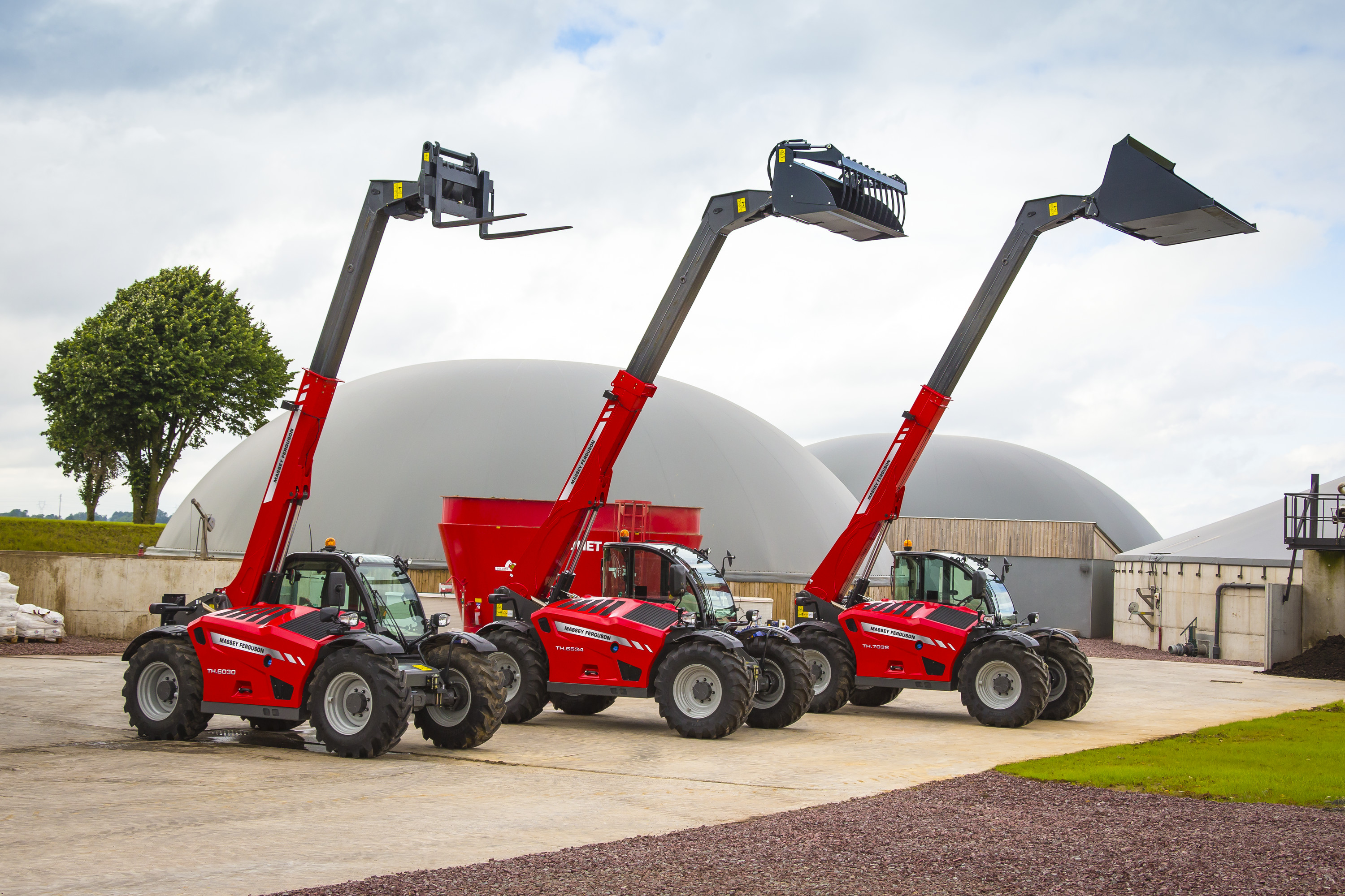 Новые телескопические погрузчики от компании Massey Ferguson