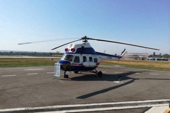 Первый украинский вертолет для сельскохозяйственного ухода