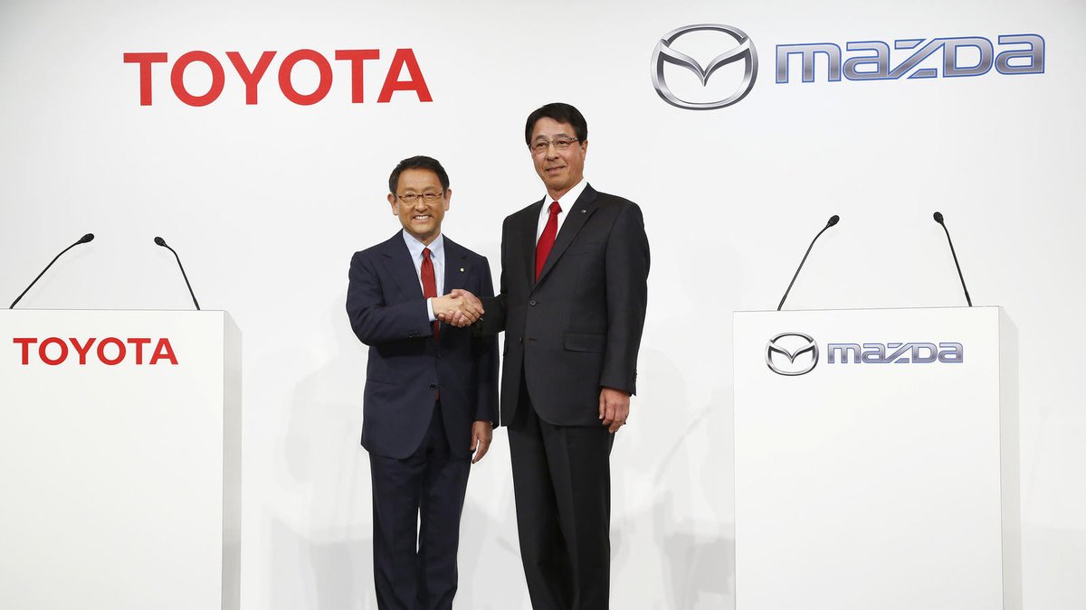 Mazda и Toyota вместе создадут электромобиль