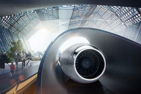Как сверхскоростной магнитный поезд Hyperloop изменит мир